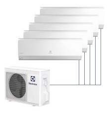Мульти сплит-система Electrolux на 5 комнат (20+20+20+20+20 кв.м.) Portofino