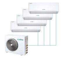 Мульти сплит-система Ecoclima на 4 комнаты (25+25+35+35 кв.м.)