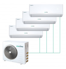 Мульти сплит-система Ecoclima на 4 комнаты (25+25+35+35 кв.м.)