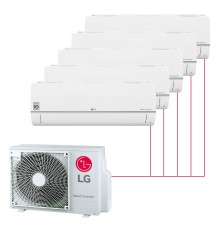 Мульти сплит-система LG на 5 комнат (20+20+20+20+20+20 кв.м.) Standart