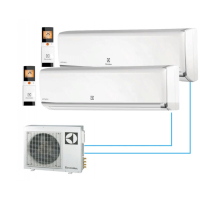 Мульти сплит Electrolux 2 комнаты (25+35) HM FM