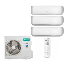 Мульти сплит Hisense 3 комнаты (25+25+25) Premium Design