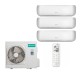 Мульти сплит Hisense 3 комнаты (25+25+25) Premium Design