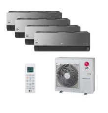 Мульти сплит-система LG на 4 комнаты (20+20+20+20 кв.м.) Artcool Mirror