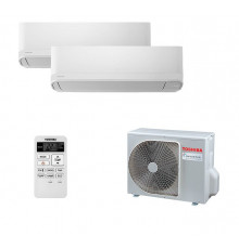 Мульти сплит-система Toshiba на 2 комнаты (15+25 кв.м.) SEIYA