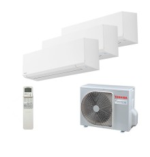 Мульти сплит-система Toshiba на 3 комнаты (20+20+25 кв.м.) SHORAI EDGE WHITE