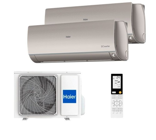 Мульти сплит Haier 2 комнаты (20+20) FLEXIS Gold