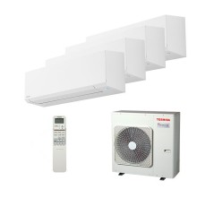 Мульти сплит-система Toshiba на 4 комнаты (25+25+25+25 кв.м.) SHORAI EDGE WHITE