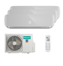 Мульти сплит Hisense 3 комнаты (20+20+20) Silver