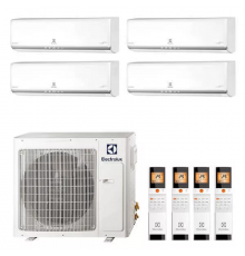 Мульти сплит система Electrolux на 4 комнаты (20+20+35+50 кв.м) HM FMI