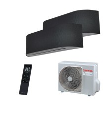 Мульти сплит-система Toshiba на 2 комнаты (25+25 кв.м.) HAORI