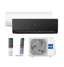 Мульти сплит Haier 2 комнаты (25+25) FLEXIS White + Black