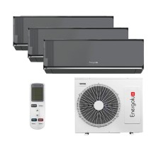 Мульти сплит-система Energolux на 3 комнаты (20+20+20 кв.м.) Geneva Black