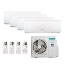 Мульти сплит Hisense 4 комнаты (25+25+25+25) Smart