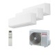 Мульти сплит-система Toshiba на 3 комнаты (25+25+25 кв.м.) SHORAI EDGE WHITE