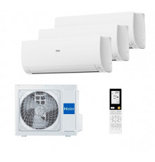 Мульти сплит Haier 3 комнаты (25+25+25) FLEXIS White