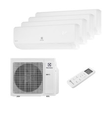 Мульти сплит-система на 4 комнаты Electrolux серия Fusion (20+20+20+20 кв.м.)