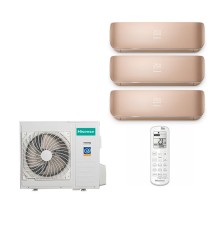 Мульти сплит Hisense 3 комнаты (35+35+35) Champagne