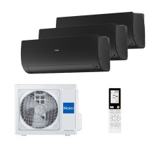 Мульти сплит Haier 3 комнаты (25+25+25) FLEXIS Black