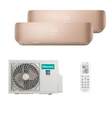 Мульти сплит Hisense 2 комнаты (25+25) Champagne R32