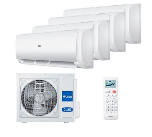 Мульти сплит Haier 4 комнаты (20+20+20+20) LEADER