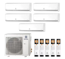 Мульти сплит система Electrolux на 5 комнат (20+20+25+25+25 кв.м) HM FMI