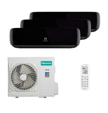 Мульти сплит Hisense 3 комнаты (35+35+35) Black