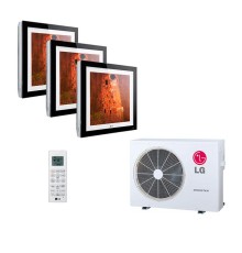 Мульти сплит-система LG на 3 комнаты (25+25+25 кв.м.) Artcool Gallery