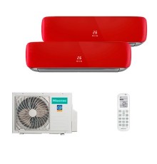 Мульти сплит Hisense 2 комнаты (25+25) Red