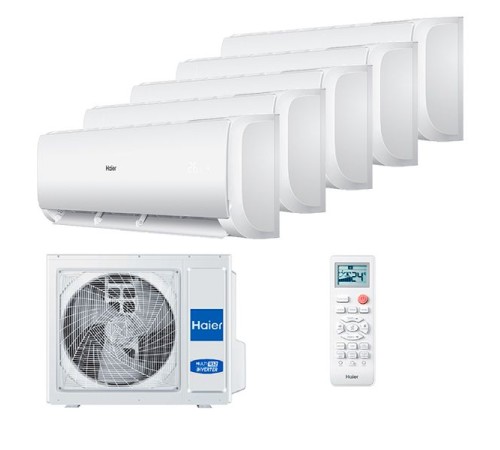 Мульти сплит Haier 5 комнат (25+25+25+25+25) LEADER