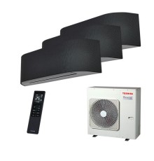 Мульти сплит-система Toshiba на 3 комнаты (20+20+20 кв.м.) HAORI
