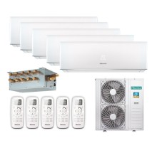 Мульти сплит Hisense 5 комнат (20+20+20+20+20) Smart