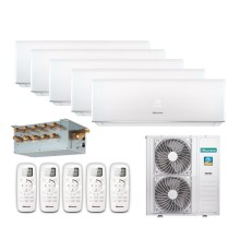 Мульти сплит Hisense 5 комнат (20+20+20+20+20) Smart