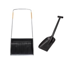 Набор Fiskars 1060072: Скрепер-волокуша SnowXpert + Лопата для автомобиля Solid™)