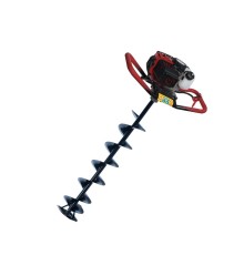 Ледобур для зимней рыбалки Ada GroundDrill-7 ICE FISHERMAN с шнеком Ice Drill 150