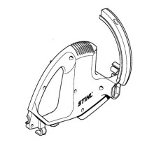Корпус двигателя картер Stihl HSE41/51 4814 600 0804